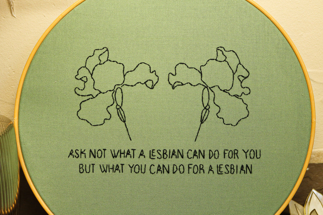 Green - Ask Not What A Lesbian Can Do For You...